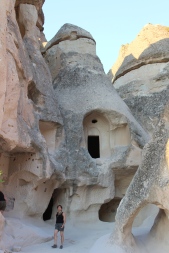 Cave homes in Cappadocia