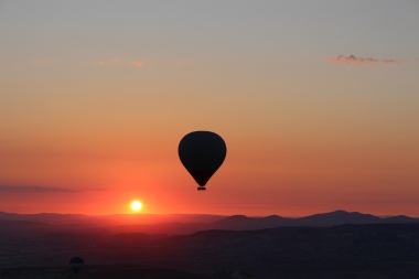 Sunrise balloon flight in Cappadocia